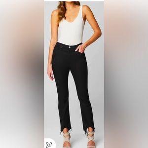 BLANK NYC Madison Crop ‘Don’t Be Slick’ black jean NWT